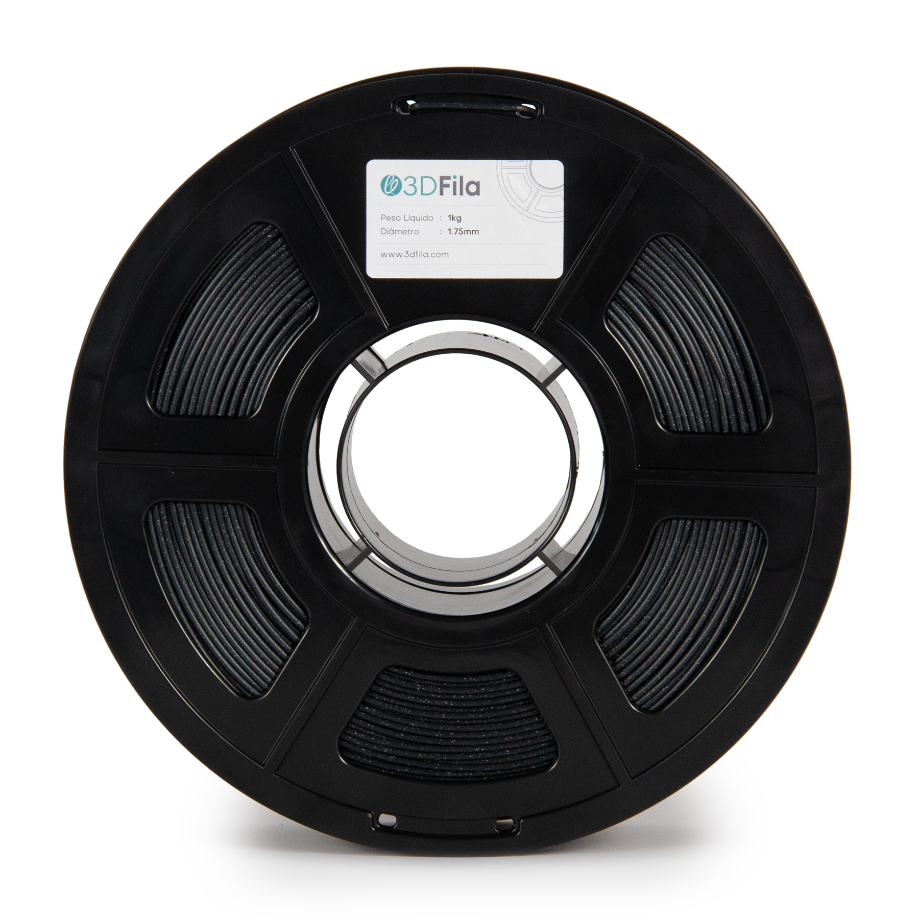 Filamento PLA Mármore Preto 1,75mm 3