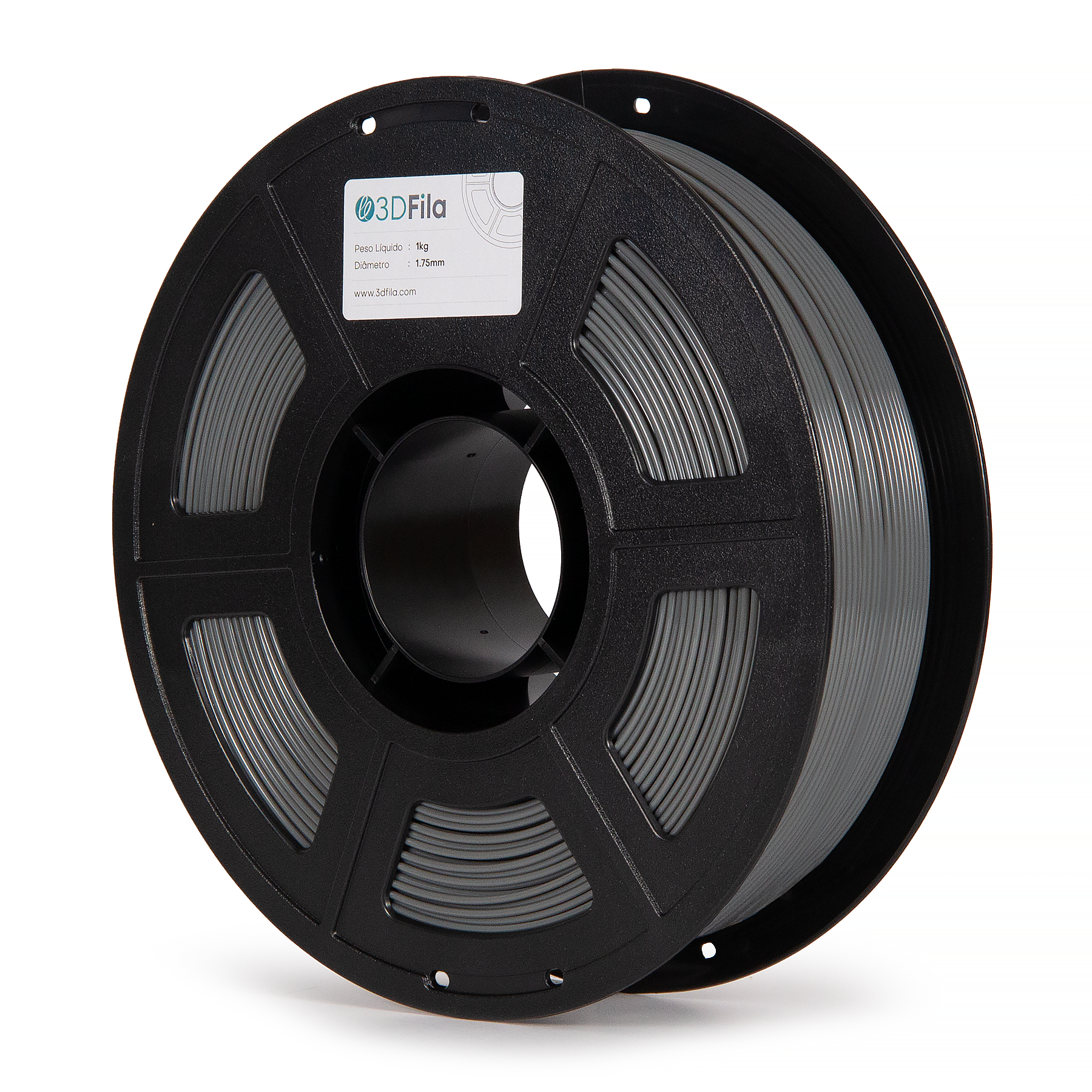Filamento TPU Flex Cinza